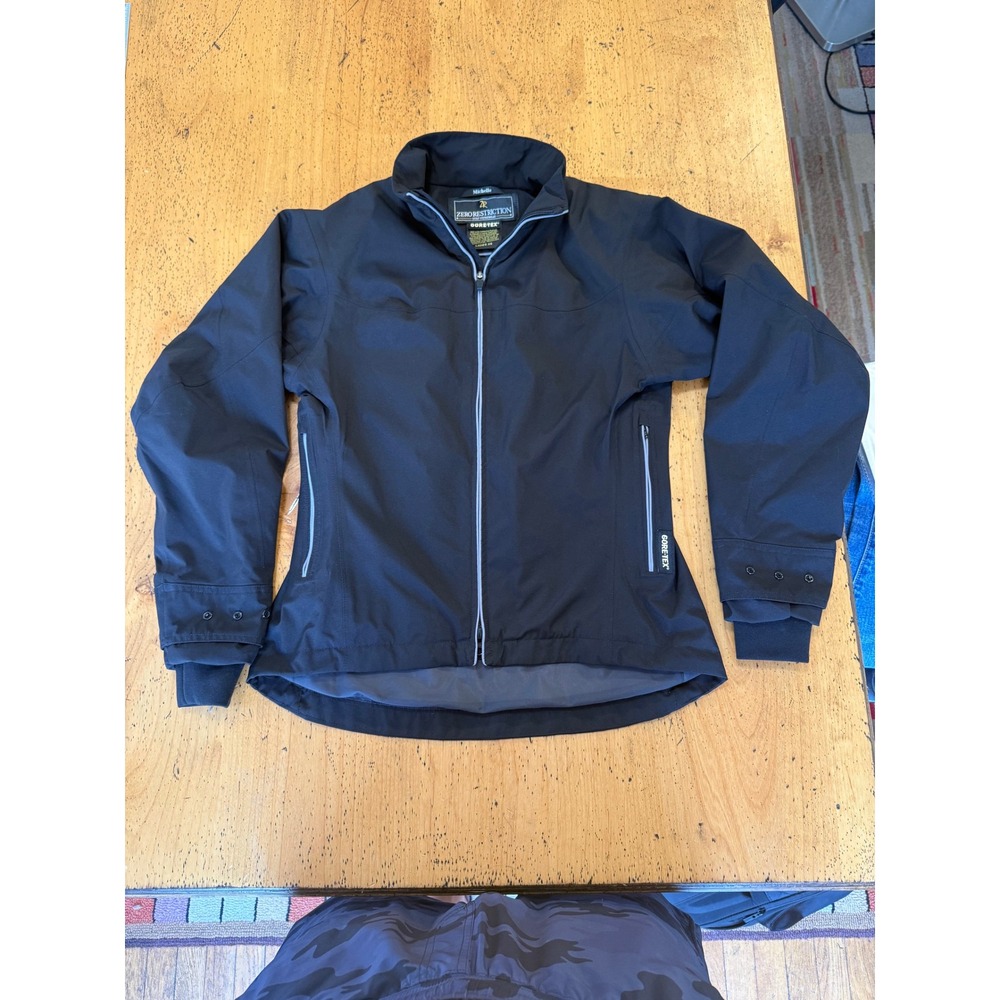Zero Restriction Michelle XS Black Gore-Tex Golf Jacket Full Zip Waterproof Coat